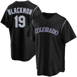 2020-22 Colorado Rockies Blackmon #19 Nike Alternate Jersey (Excellent) L